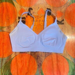 Aerie Find Happy Everywhere Padded Sports Bra Womens Size Small  Color Purple